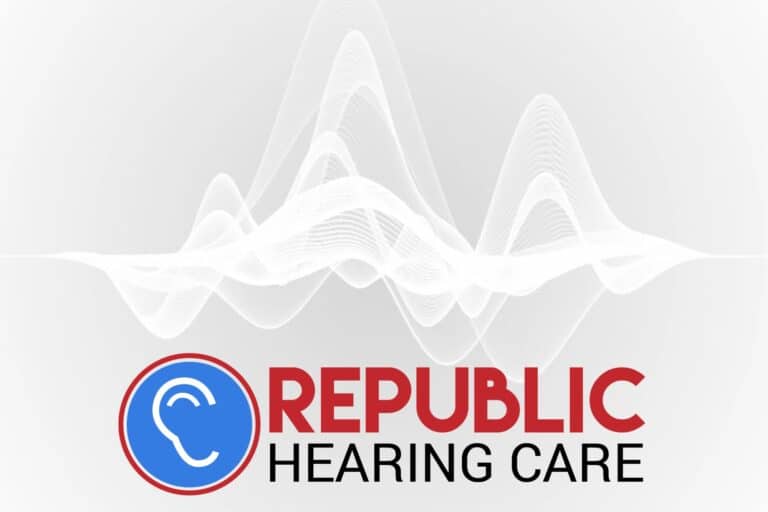 white graphic of sound frequencies